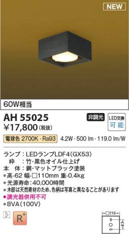 β Koizumi ߾ AH55025