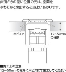 コラム画像 Koizumi コイズミ照明 高気密床埋込器具AD40471L