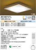 Koizumi コイズミ照明 和風シーリングAH48737L