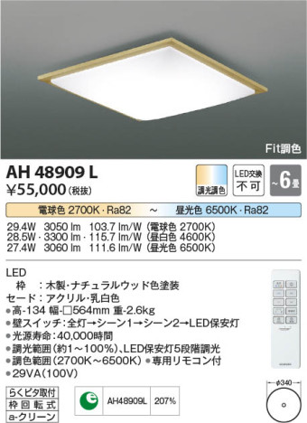 β Koizumi ߾ AH48909L