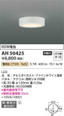 Koizumi コイズミ照明 小型シーリングAH50425