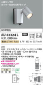 Koizumi コイズミ照明 エクステリアスポットライトAU43324L