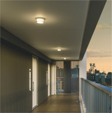 施工例写真 Koizumi コイズミ照明 防雨防湿型シーリングAU54101