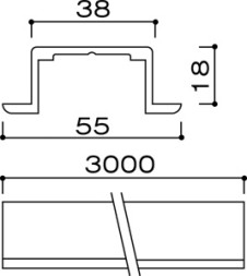 器具寸法図 | ODELIC オーデリック レール・関連商品 LD0260T | 照明器具の通信販売ライトスタイル