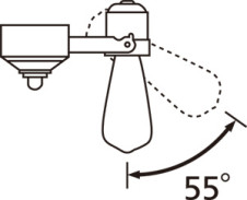 器具寸法図 | ODELIC オーデリック シーリングファン WF835LC | 照明器具の通信販売ライトスタイル