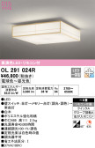 ODELIC オーデリック シーリングライト OL291024R