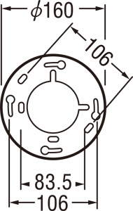 器具寸法図 | ODELIC オーデリック シャンデリア OC257177BR | 照明器具の通信販売ライトスタイル