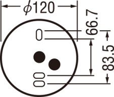 取付図 | ODELIC オーデリック 小型シーリングライト OL251795R | 照明器具の通信販売ライトスタイル