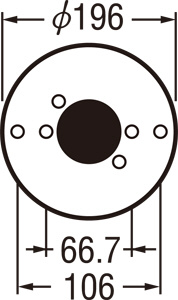 器具寸法図 | ODELIC オーデリック シーリングファン WF444PR | 照明器具の通信販売ライトスタイル