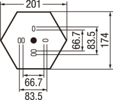 取付図 | ODELIC オーデリック エクステリアライト OG254028LC | 照明器具の通信販売 ライトスタイル