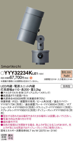 Panasonic ݥåȥ饤 YYY32234KLE1 ᥤ̿