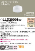 Panasonic ランプ LLD20001CQ1