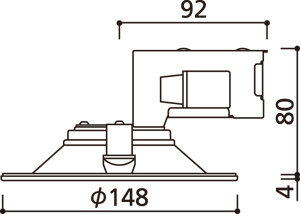 オーデリック ダウンライト ODELIC オーデリック OD261902RS LEDダウンライト : でんき