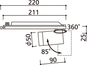 ODELIC オーデリック スポットライト XS613106H | 商品紹介 | 照明器具 
