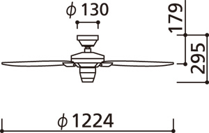 ODELIC オーデリック シーリングファン WF801P1 | 商品紹介