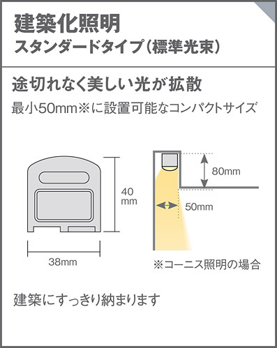 LSEB9025LB1 パナソニック 間接照明LED建築化照明4個セット-